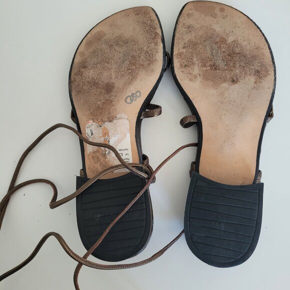 Stuart Weitzman bejeweled Gladiator Sandals (one of its kind) - Picture 4 of 6